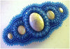 Tango - Bead Embroidered Barrette