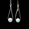 Allemande - Aventurine and Sterling Silver Earrings