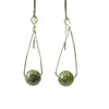 Allemande - Unakite and Silver Earrings