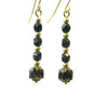 Courante - Black Glass Earrings