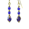 Courante - Blue Glass Earrings