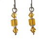 Passacaglia - Gold Swarovski Earrings