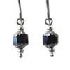 Gavotte - Black Glass Earrings