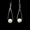 Allemande - Mother Of Pearl And Silver Earrings