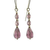 Courante - Purple Glass Earrings