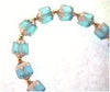 Pavane - Aqua Necklace and Earrings