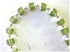 Pavane - Olive Necklace and Earrings