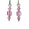 Passacaglia -  Pink Swarovski Earrings